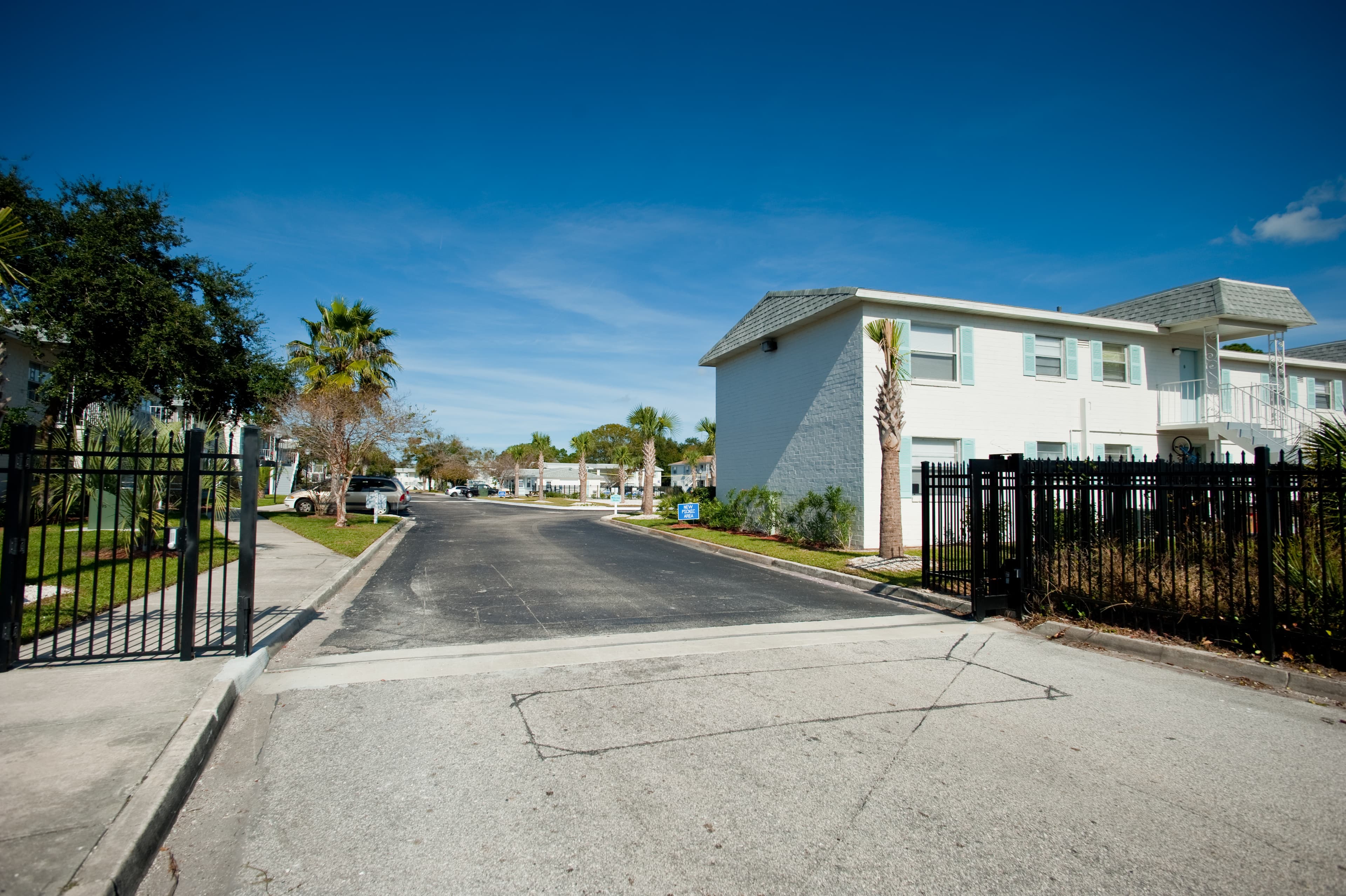 Gated Community Entrance