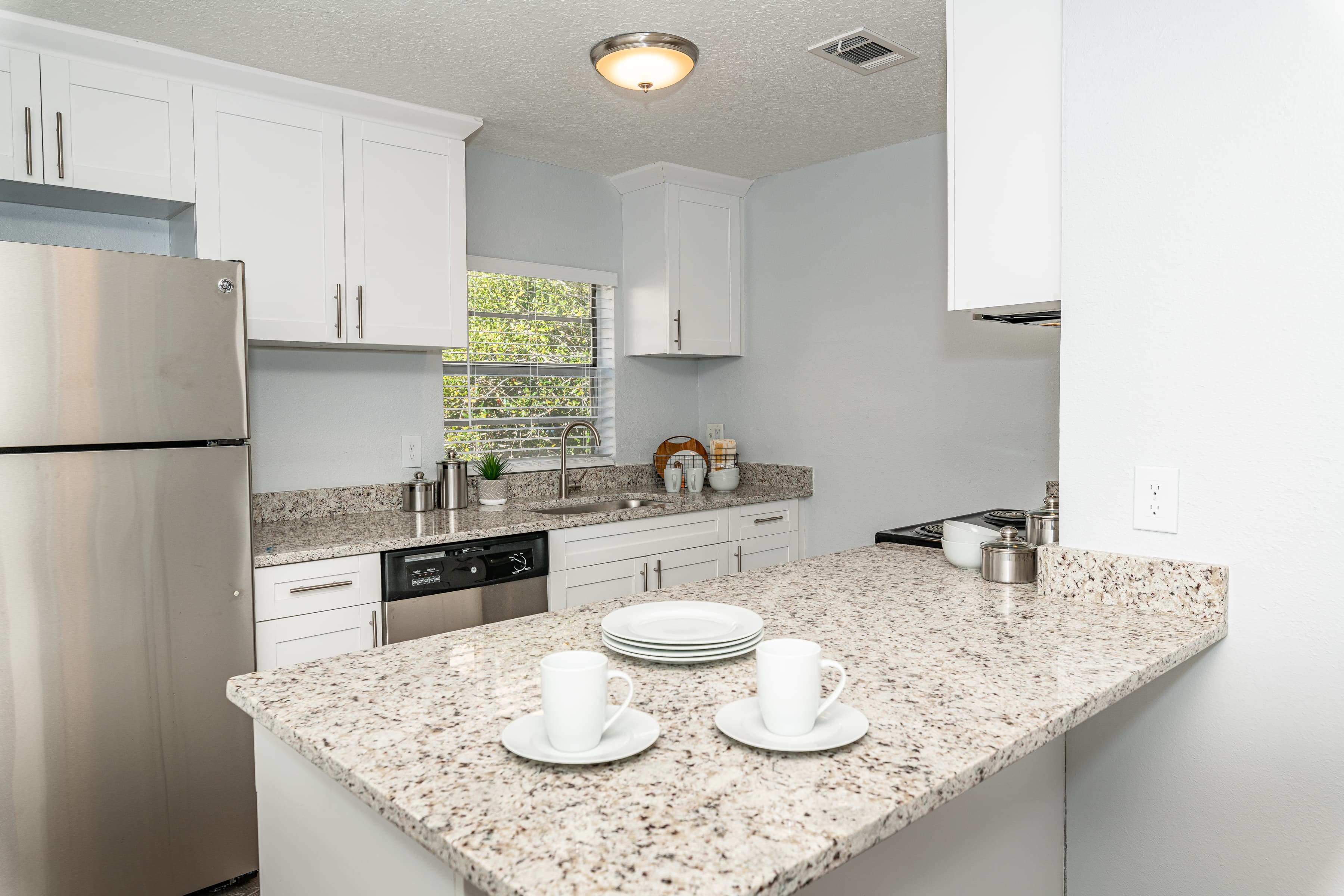 Seaside Apartments Renovated Kitchen